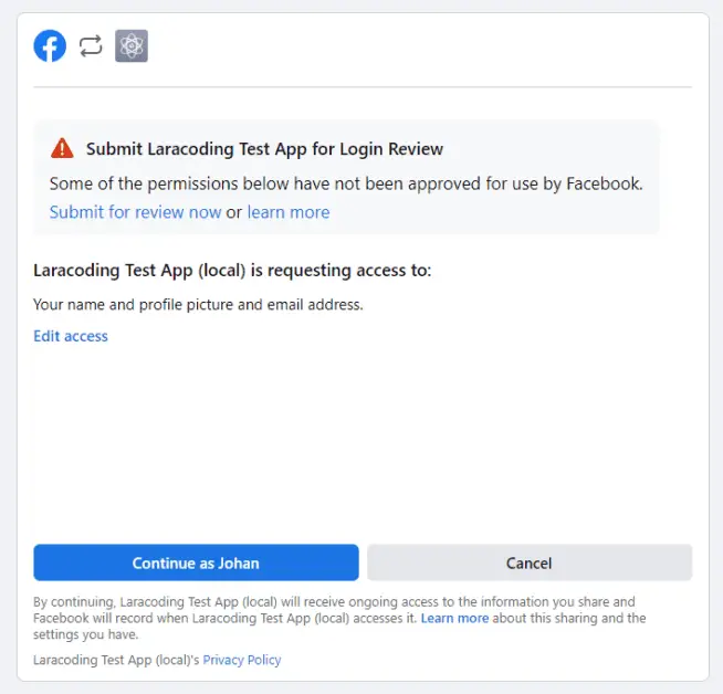 Facebook announces Anonymous Login to log in without giving personal  information to the application - GIGAZINE